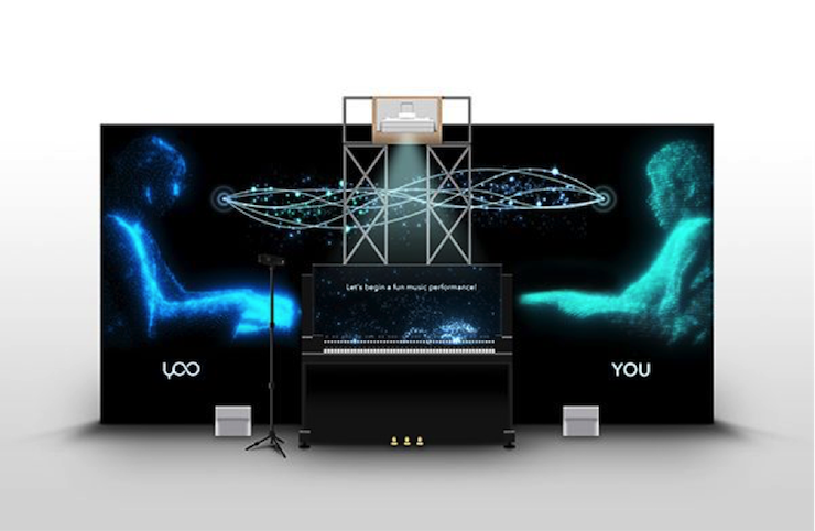 大润发贵宾厅联手博报堂i-Studio展出实验性人工智能音乐装置“与YOO合奏”