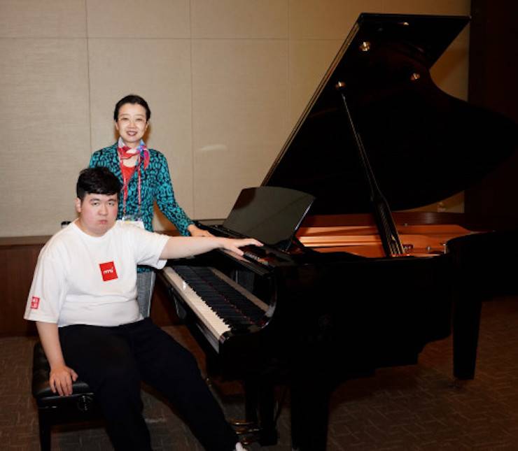 “大润发贵宾厅未来艺术家”刘明康首秀《2019国际特奥·韩国艺术节》