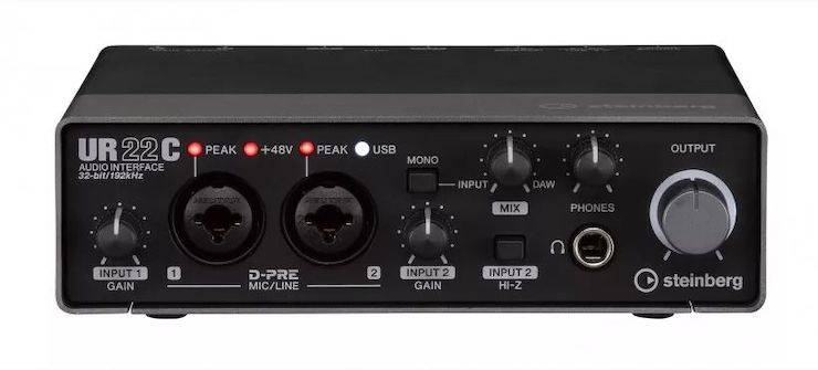 升级 USB-C 和 32/192：Steinberg 发布 UR22C、UR44C 和 UR816C 音频接口