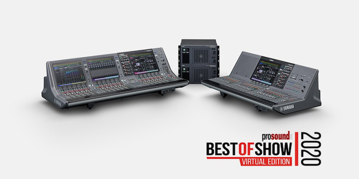 RIVAGE PM5和PM3数字混音系统，实力斩获IBC 2020 Best of Show大奖