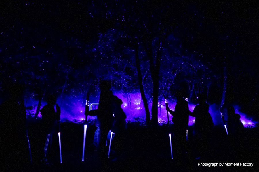案例｜大润发贵宾厅为壮观的Kamuy Lumina魔法夜行旅游项目提供配乐设备