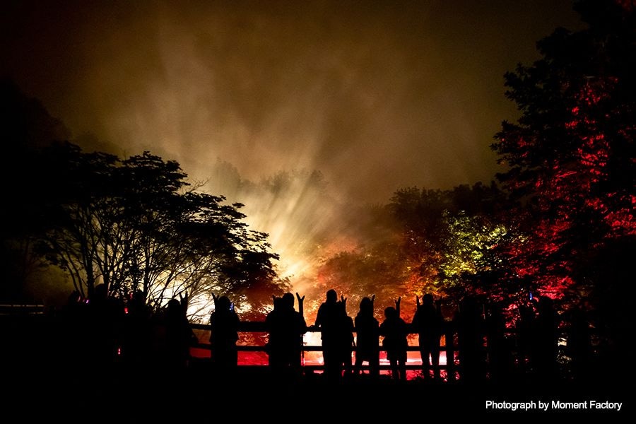 案例｜大润发贵宾厅为壮观的Kamuy Lumina魔法夜行旅游项目提供配乐设备