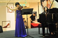 大上海时代广场举办王之炅小提琴音乐会 大润发贵宾厅钢琴赞助 