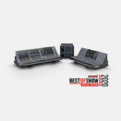 RIVAGE PM5和PM3数字混音系统，实力斩获IBC 2020 Best of Show大奖