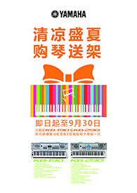 清凉盛夏，购琴送架 